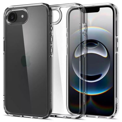 ⁨Etui do iPhone 16e Spigen Ultra Hybrid Crystal Clear⁩ w sklepie Wasserman.eu