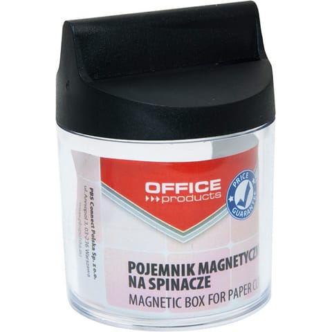 ⁨Pojemnik magnetyczny na spinacze OFFICE PRODUCTS 18184411-99⁩ w sklepie Wasserman.eu