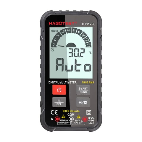 Habotest HT112B True RMS universal digital multimeter at Wasserman.eu