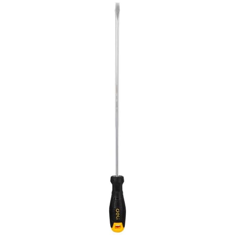 Slotted screwdriver Deli Tools EDL6263001, 6x300mm (black) at Wasserman.eu