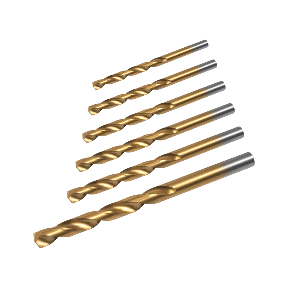 ⁨Set of drills for metal HSS 6pcs.⁩ at Wasserman.eu