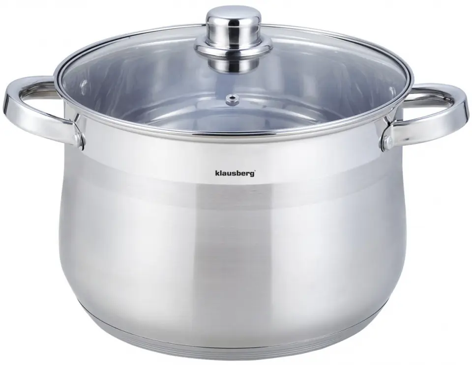 KLAUSBERG POT WITH LID 8,6L KB-7163 at Wasserman.eu