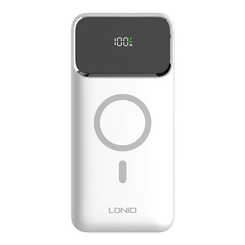 ⁨Powerbank LDNIO PQ12, 15W, 10000mah (biały)⁩ w sklepie Wasserman.eu