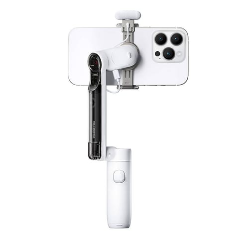 ⁨Insta360 Flow Creator Kit 3-axis stabiliser, gimbal white (Summit White)⁩ at Wasserman.eu
