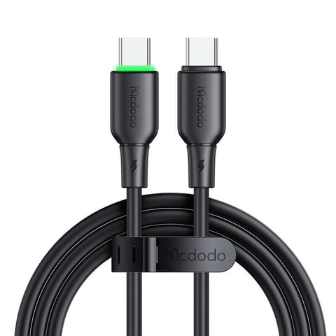 ⁨Kabel USB-C do USB-C Mcdodo CA-4771 65W 1.2m (czarny)⁩ w sklepie Wasserman.eu