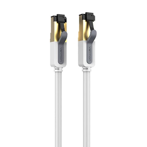 ⁨Kabel sieciowy CAT7 SFTP Vention ICDHD RJ45 Ethernet 10Gbps 0,5m szary⁩ w sklepie Wasserman.eu