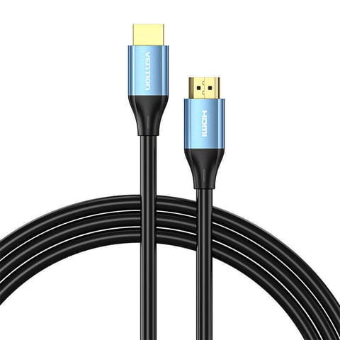 ⁨Kabel HDMI 2.0 Vention ALHSF, 1m, 4K 60Hz, 30 AWG (Niebieski)⁩ w sklepie Wasserman.eu