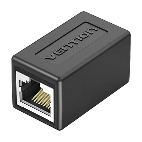 ⁨Złącze Keystone Jack kat.6 FTP Vention IPVB0 czarny⁩ w sklepie Wasserman.eu