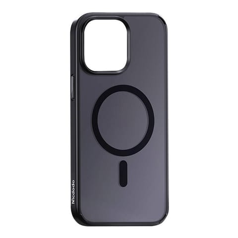 ⁨Etui McDodo Magnetic do iPhone 15 Plus (czarny)⁩ w sklepie Wasserman.eu