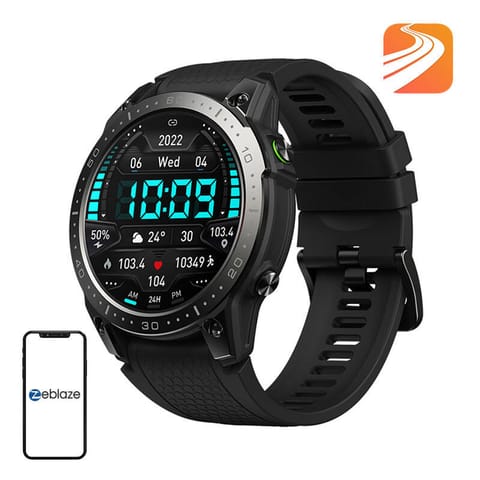 ⁨Zeblaze Ares 3 Pro Smartwatch Black⁩ at Wasserman.eu