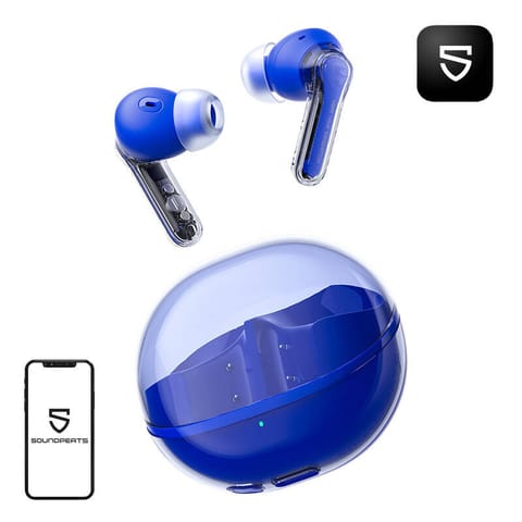 ⁨Słuchawki TWS Soundpeats Clear (Niebieskie)⁩ w sklepie Wasserman.eu