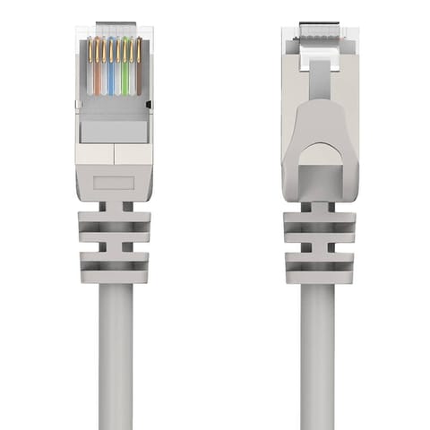 ⁨Kabel sieciowy HP Ethernet Cat5E F/UTP, 1m (biały)⁩ w sklepie Wasserman.eu