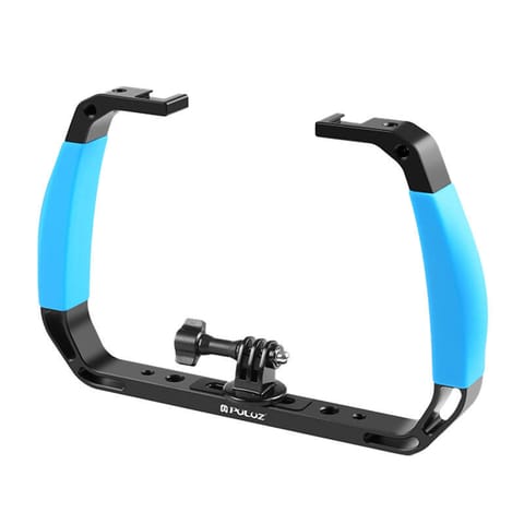 ⁨Uchwyt do nurkowania PULUZ do kamer sportowych (m.in. Insta360 GO3 / X3) (niebieski)⁩ w sklepie Wasserman.eu