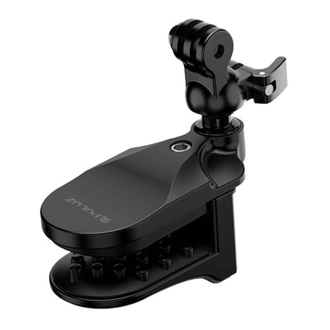 ⁨Mocowanie na kask PULUZ do kamer sportowych (DJI Action, GoPro Hero)(czarne)⁩ w sklepie Wasserman.eu