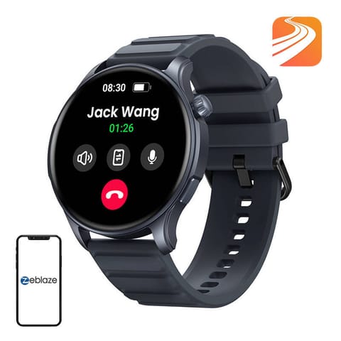 ⁨Smartwatch ZEBLAZE Btalk 3 Pro (szary)⁩ w sklepie Wasserman.eu
