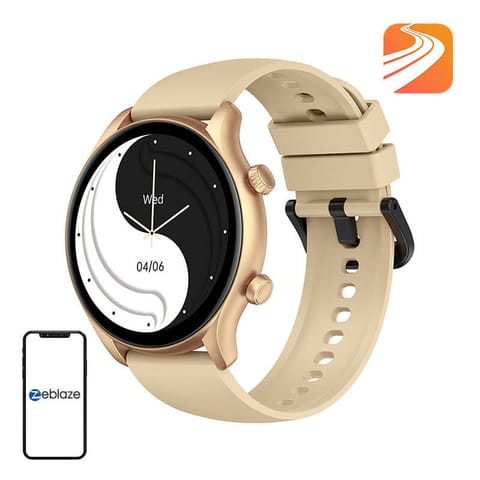 Smartwatch ZEBLAZE Btalk 3 Plus (złoty) w sklepie Wasserman.eu
