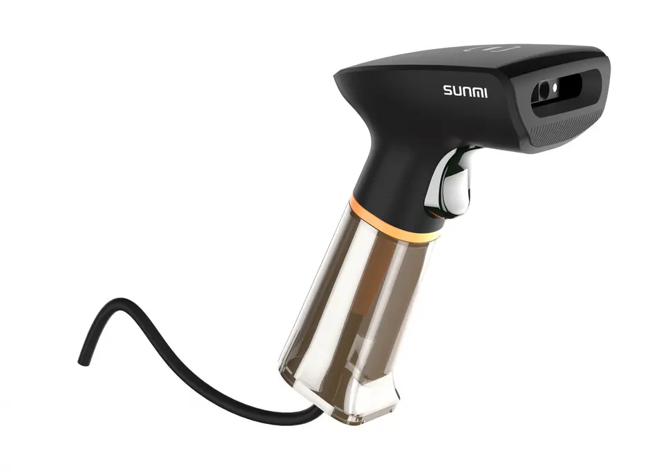 ⁨2D Code Scanner Handheld Scanner Base⁩ at Wasserman.eu