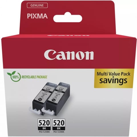 ⁨Tusz PGI-520 BK TWIN 2932B019⁩ w sklepie Wasserman.eu