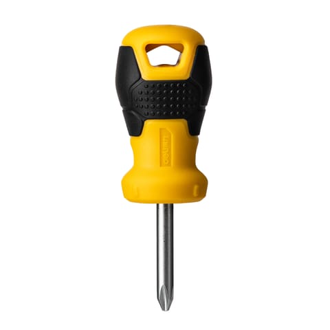 ⁨Cross screwdriver Deli Tools EDL636038, PH2x38mm (yellow)⁩ at Wasserman.eu