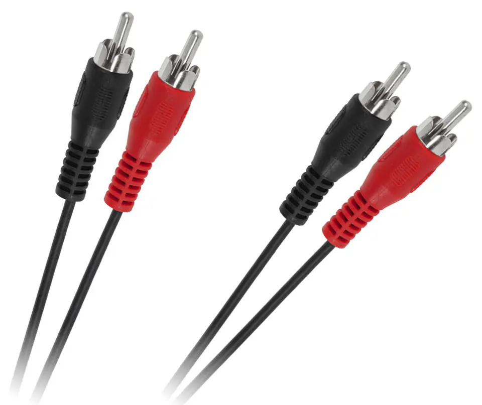Kabel 2 x RCA - 2 x RCA 3 metry w sklepie Wasserman.eu
