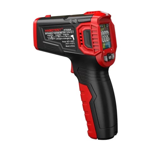Laser pyrometer with LCD display Habotest HT650A at Wasserman.eu