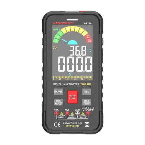 Habotest HT116 True RMS, NCV universal digital multimeter at Wasserman.eu