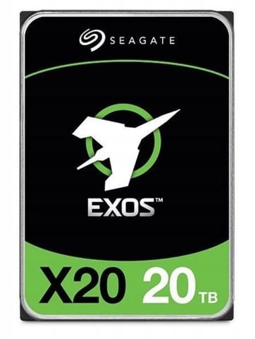 ⁨Drive Exos X22 20TB 4Kn SATA 3,5⁩ at Wasserman.eu