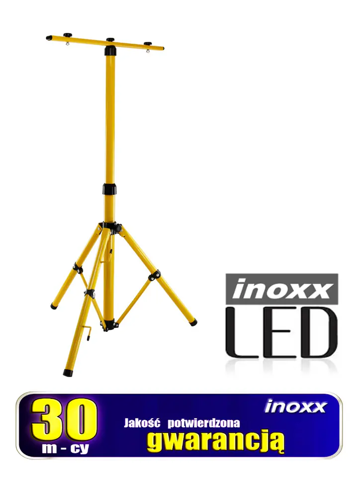 ⁨telescopic tripod 160cm metal for LED and halogen floodlights⁩ at Wasserman.eu