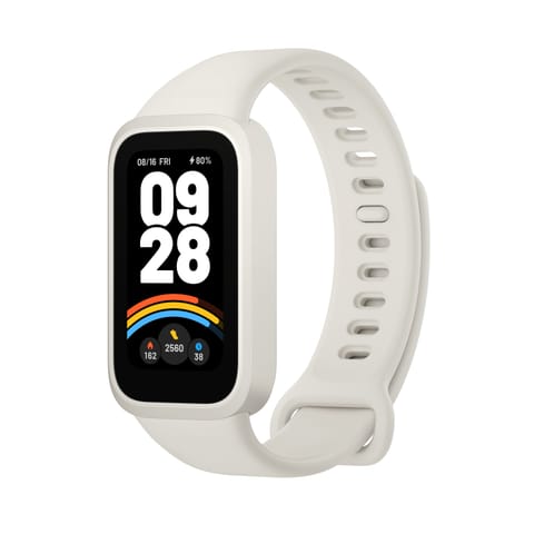 ⁨XIAOMI SMART BAND 9 ACTIVE BEIGE WHITE, M2435B1, BHR9441GL, 59882⁩ w sklepie Wasserman.eu