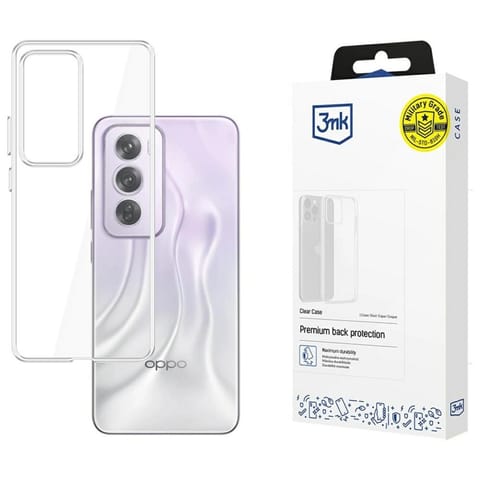 ⁨Etui 3MK Clear Case do Oppo Reno 12 Pro⁩ w sklepie Wasserman.eu