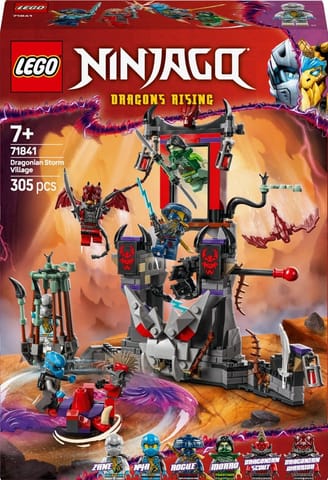 ⁨LEGO 71841 Ninjago - Burzowa wioska Dragonów⁩ w sklepie Wasserman.eu