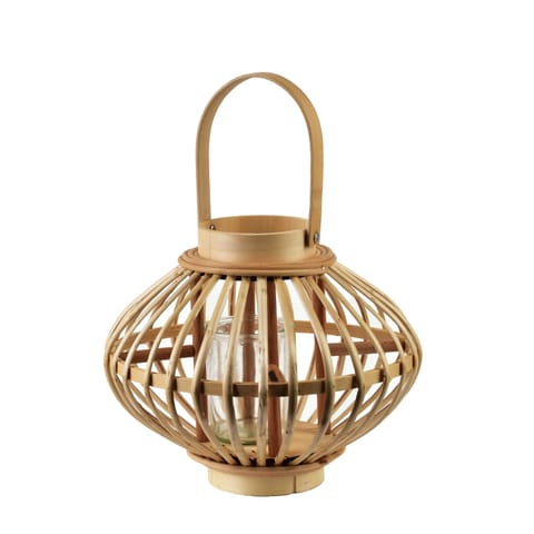 ⁨LUCIE NATURAL Lampion27xh22cm⁩ w sklepie Wasserman.eu