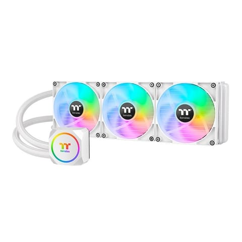 ⁨Chłodzenie wodne TH420 ARGB Snow (3x140mm) miedziany blok CPU⁩ w sklepie Wasserman.eu