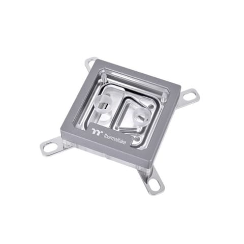 Water cooling Pacific W9, transparent CPU water block, copper + liquid metal at Wasserman.eu