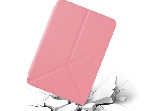 ⁨Etui Alogy Origami do Kindle Paperwhite 4 Różowe⁩ w sklepie Wasserman.eu