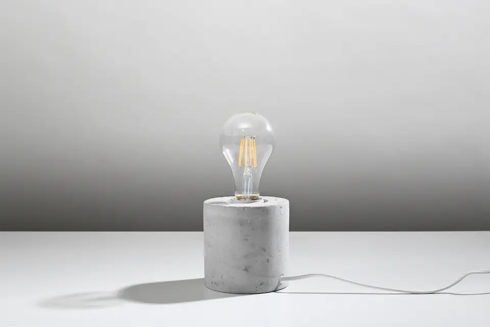 DESK lamp SALGADO concrete at Wasserman.eu