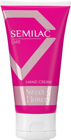 ⁨SEMILAC Care Sweet & Flowery Krem do rąk i paznokci 75 ml⁩ w sklepie Wasserman.eu