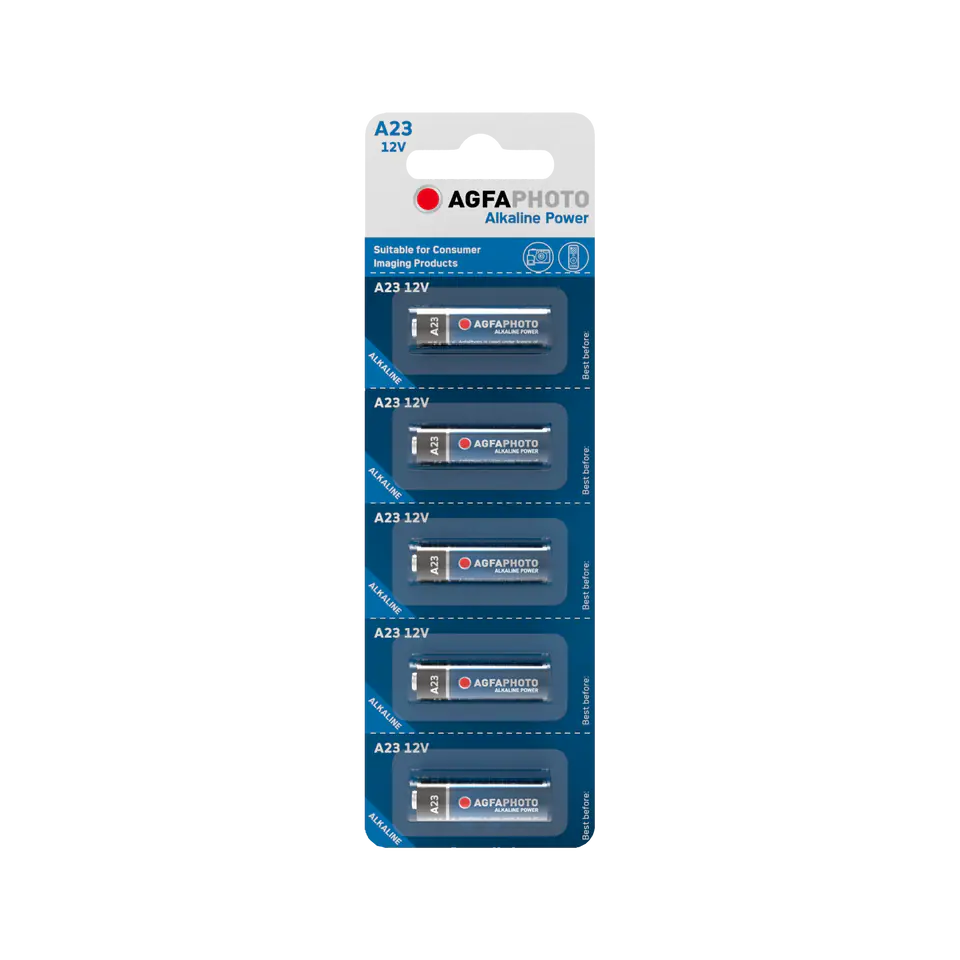 ⁨AgfaPhoto A23 LR23 battery 5pcs/blist.⁩ at Wasserman.eu