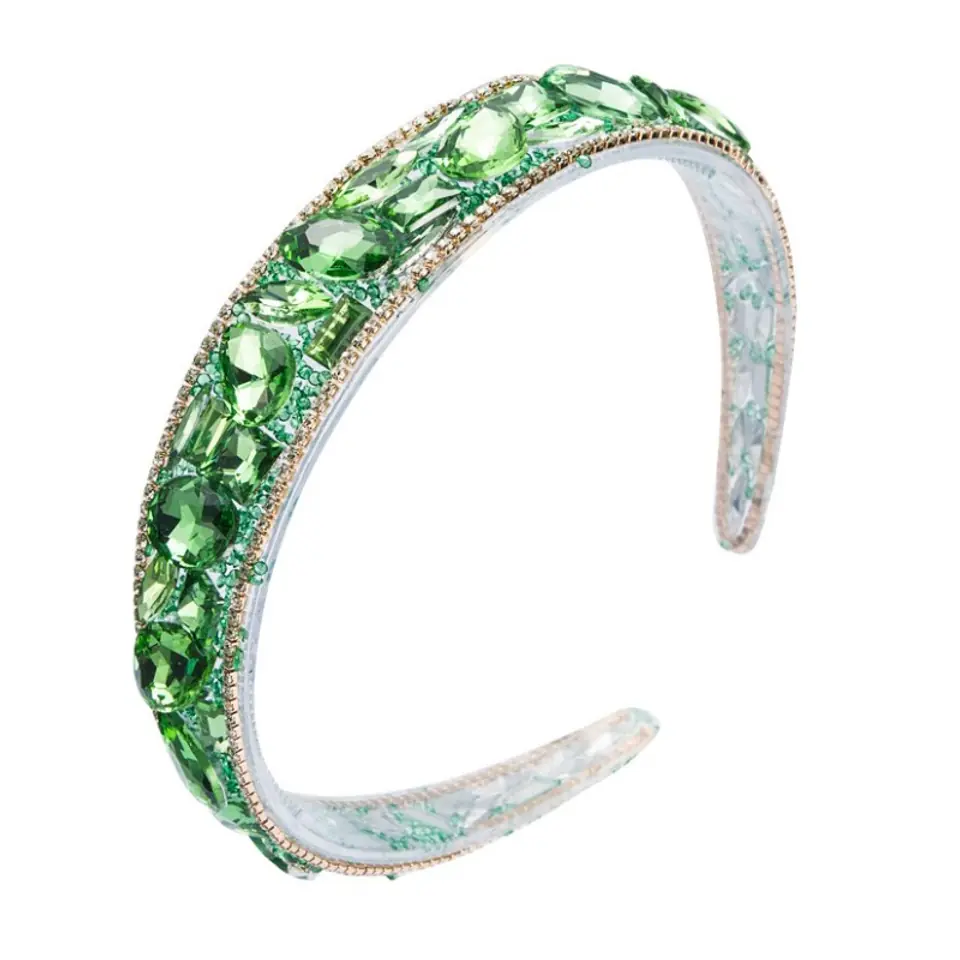 ⁨HAIR BAND Crystal Green O412ZIE⁩ at Wasserman.eu