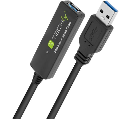 ⁨Techly Usb Cable 10 M Usb 3.2 Gen 1⁩ w sklepie Wasserman.eu