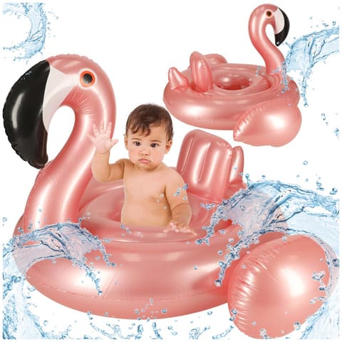 ⁨Inflatable wheel with children's seat Flamingo⁩ at Wasserman.eu