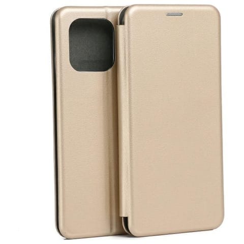 ⁨Etui Beline Book Magnetic Moto G05       złoty/gold⁩ w sklepie Wasserman.eu