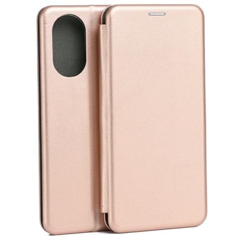 ⁨Etui Beline Book Magnetic Realme 12 Lite różowo-złoty/rosegold⁩ w sklepie Wasserman.eu