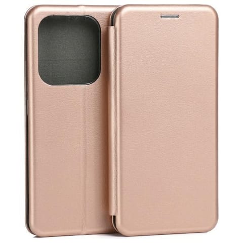 ⁨Etui Beline Book Magnetic Xiaomi Redmi   Note 14 5G różowo-złoty/rosegold⁩ w sklepie Wasserman.eu