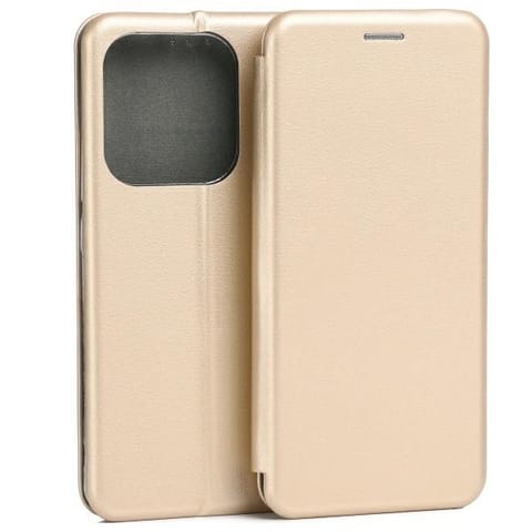 ⁨Etui Beline Book Magnetic Xiaomi Redmi   Note 14 5G złoty/gold⁩ w sklepie Wasserman.eu
