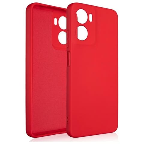⁨Etui Beline Silicone do Moto G05         czerwony⁩ w sklepie Wasserman.eu