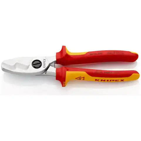 ⁨CABLE SHEARS INSULATED DOUBLE BLADE 200MM⁩ at Wasserman.eu