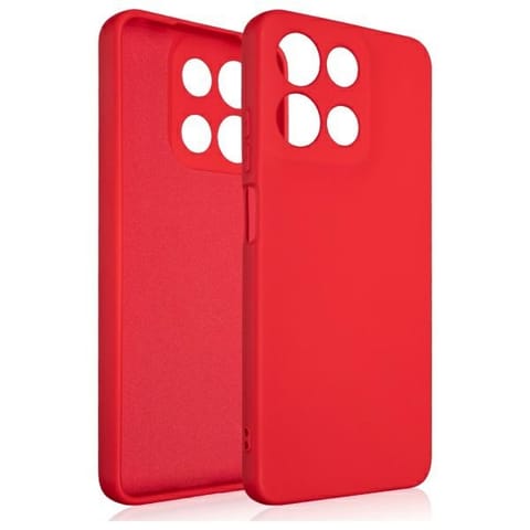 ⁨Etui Beline Silicone do Moto G15         czerwony⁩ w sklepie Wasserman.eu