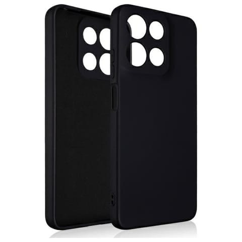 ⁨Etui Beline Silicone do Moto G15 czarny⁩ w sklepie Wasserman.eu
