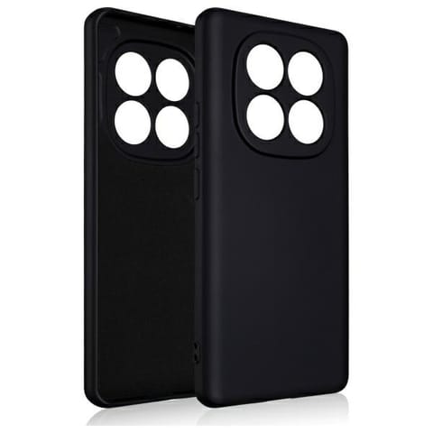 ⁨Etui Beline Silicone do Xiaomi Redmi     Note 14 Pro 5G czarny⁩ w sklepie Wasserman.eu